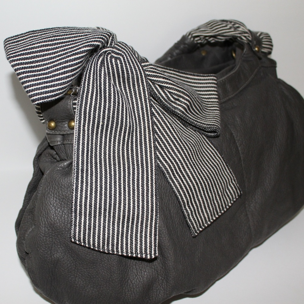 AMERICAN EAGLE DEUX LUX HANDBAG PURSE W/ BOW NEW - Picture 5 of 8